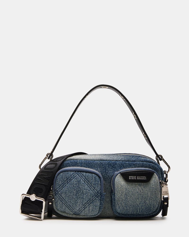 STEVEMADDEN HANDBAGS BPEPPER DENIM