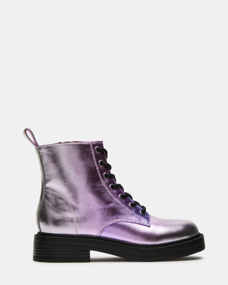 STEVEMADDEN KIDS JNOLITA PURPLE METALLIC