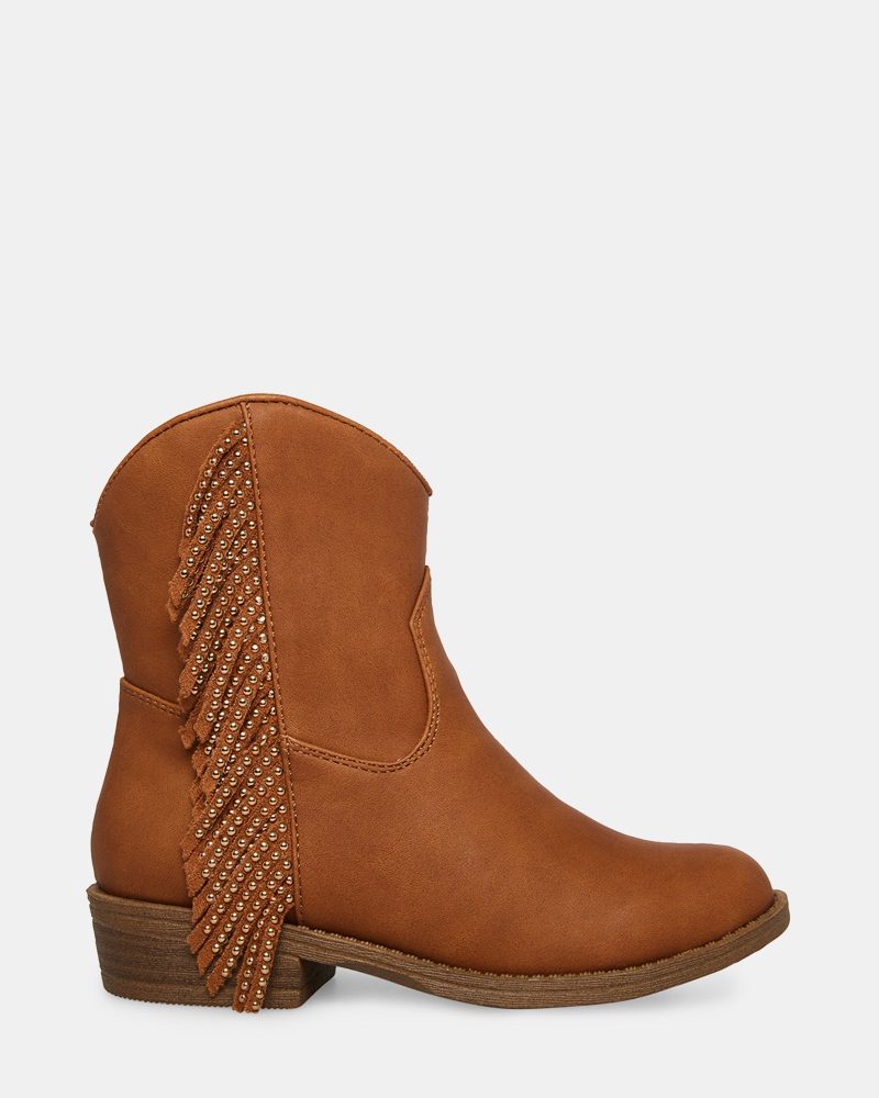 STEVEMADDEN KIDS JWILLAA COGNAC SIDE