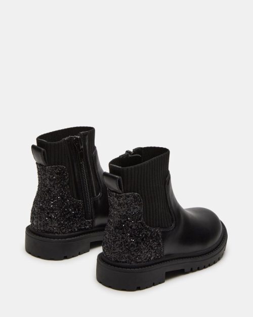 STEVEMADDEN KIDS TLILYANA BLACK GLITTER 02