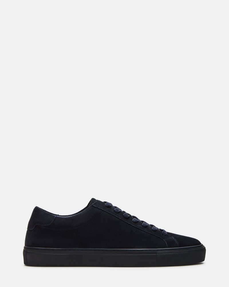 STEVEMADDEN MENS BONDD NAVY SUEDE