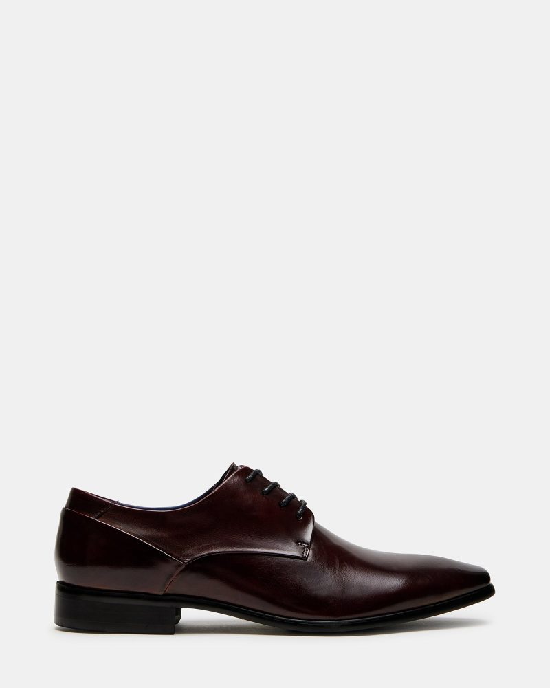 STEVEMADDEN MENS GEMARI BURGUNDY