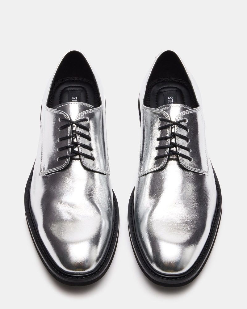 STEVEMADDEN MENS HADAR SILVER 04