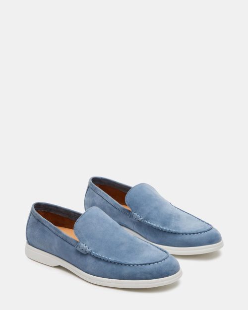 STEVEMADDEN MENS HARBOUR BABY BLUE SUEDE 02