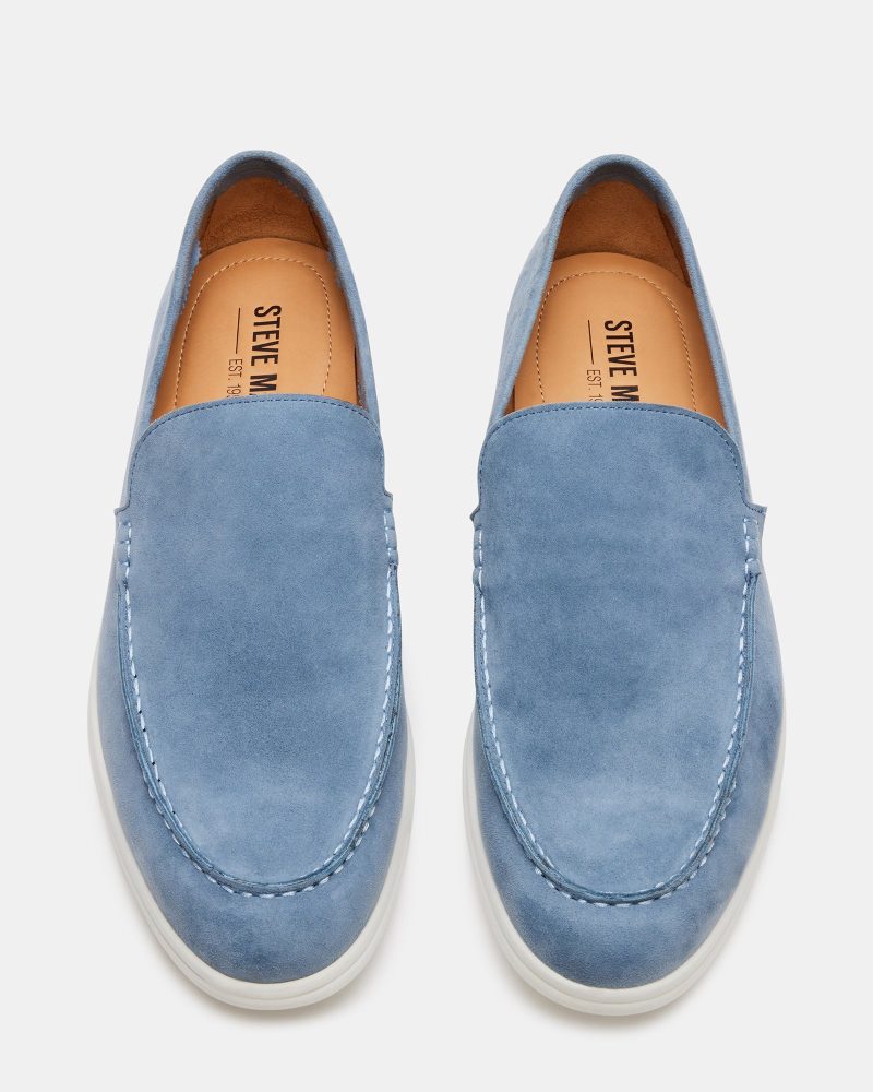 STEVEMADDEN MENS HARBOUR BABY BLUE SUEDE 04