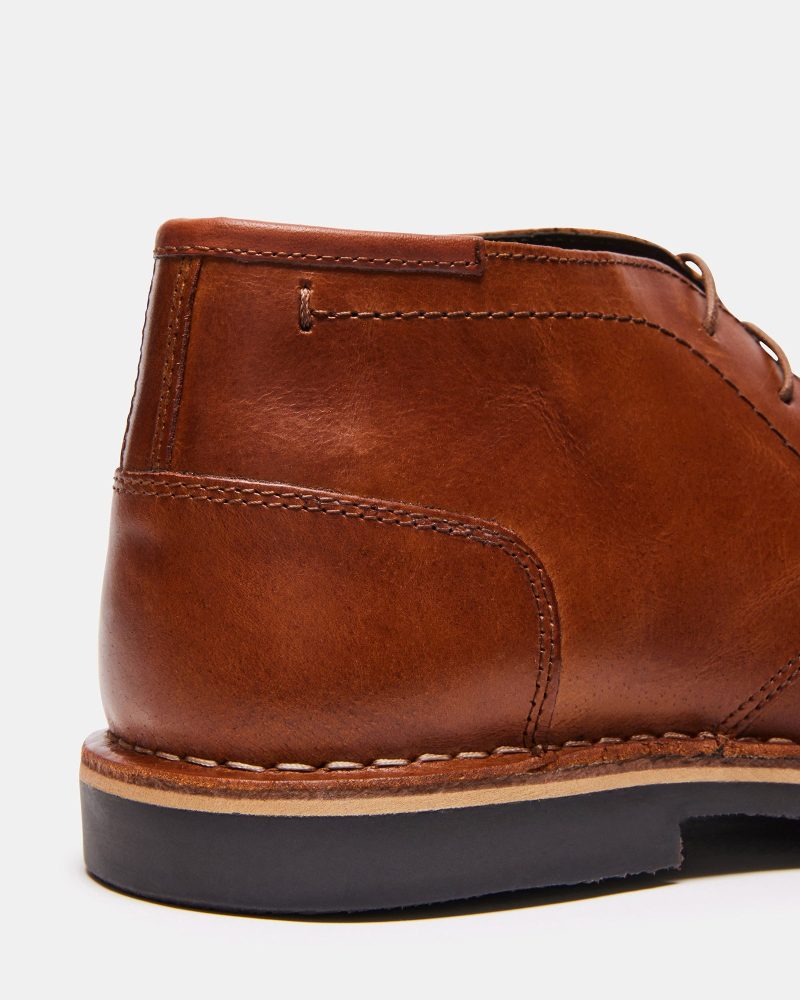 STEVEMADDEN MENS HARKEN COGNAC LEATHER 04