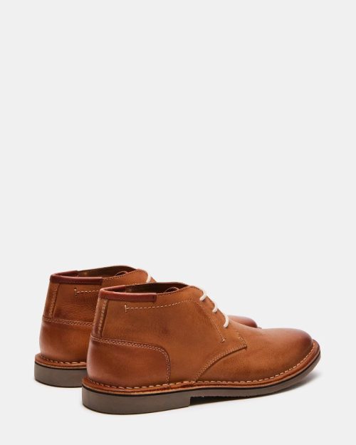 STEVEMADDEN MENS HARKEN TAN LEATHER 02