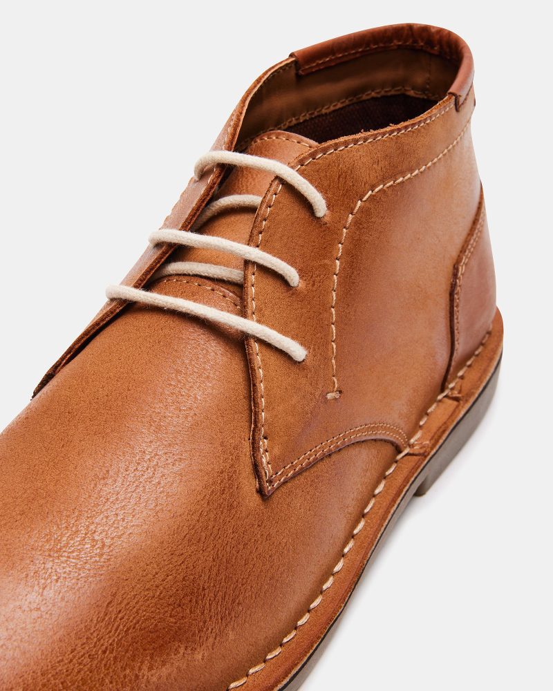 STEVEMADDEN MENS HARKEN TAN LEATHER 04