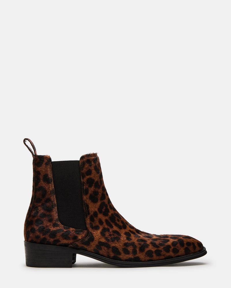 STEVEMADDEN MENS HARTE LEOPARD