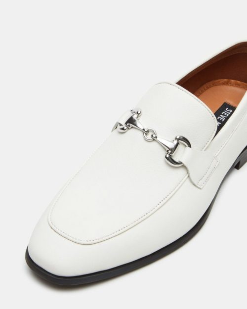 STEVEMADDEN MENS JAYSHAN WHITE LEATHER 05