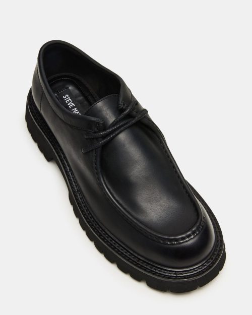 STEVEMADDEN MENS KALKIN BLACK LEATHER 04