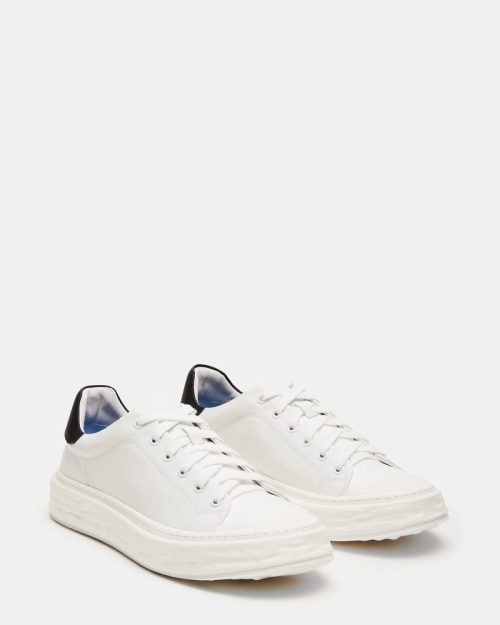 STEVEMADDEN MENS MACRAE WHITE LEATHER 01