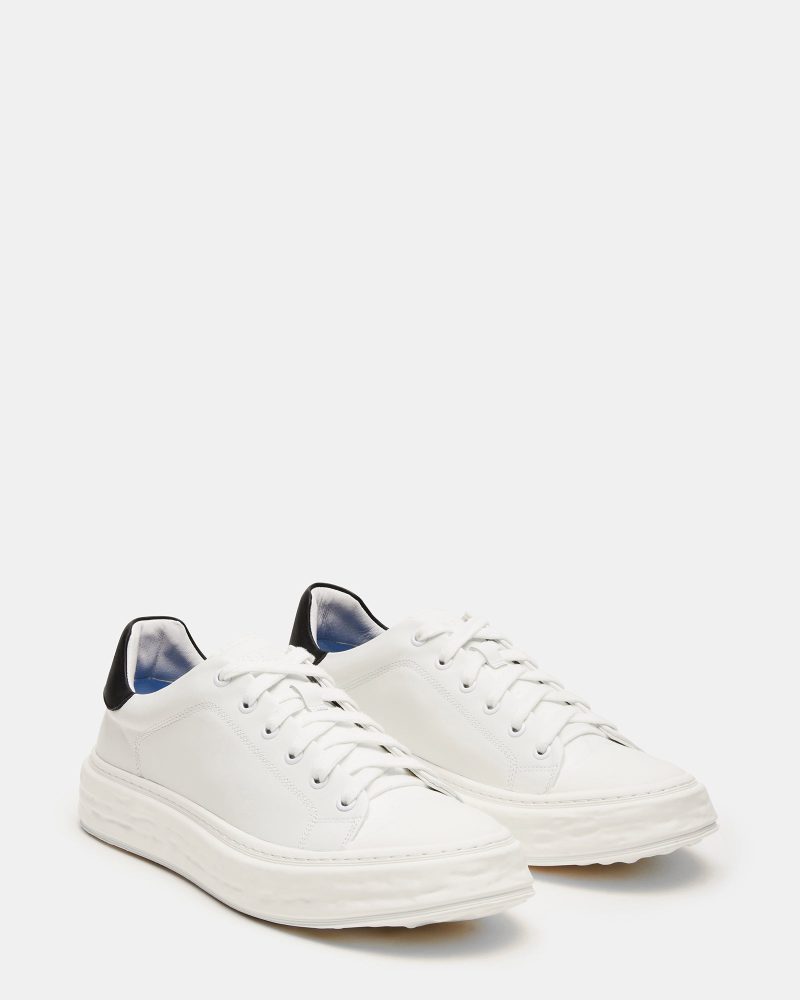 STEVEMADDEN MENS MACRAE WHITE LEATHER 01