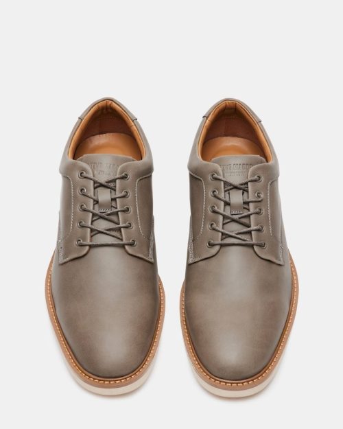 STEVEMADDEN MENS MICKEL GREY LEATHER 04