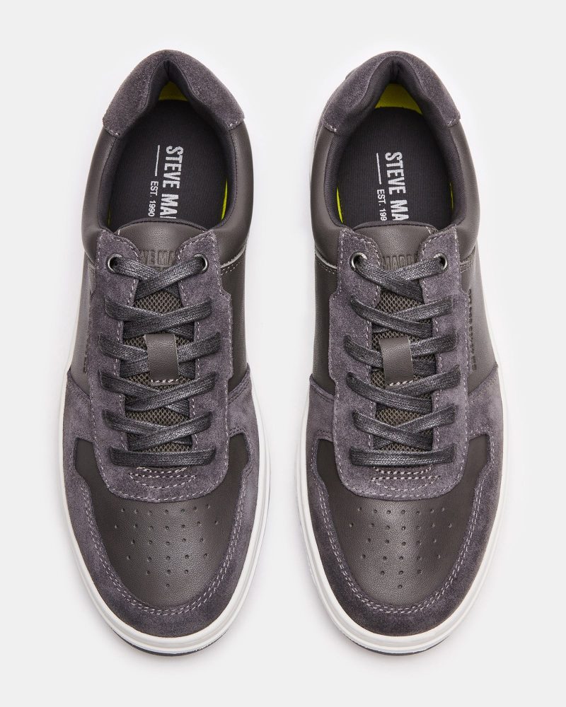 STEVEMADDEN MENS NILLS GREY LEATHER 03