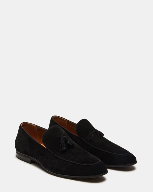 STEVEMADDEN MENS ONDRE BLACK SUEDE 01