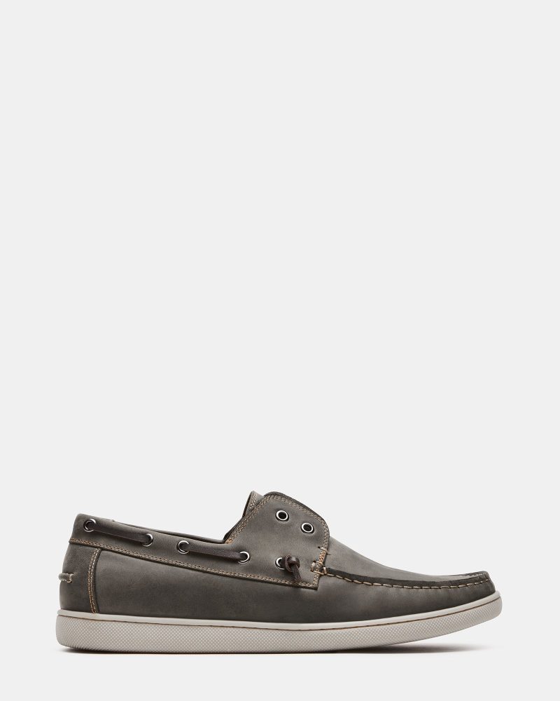 STEVEMADDEN MENS RALPH BLACK GREY