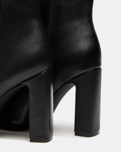 STEVEMADDEN SHOES ALLISON BLACK LEATHER 05