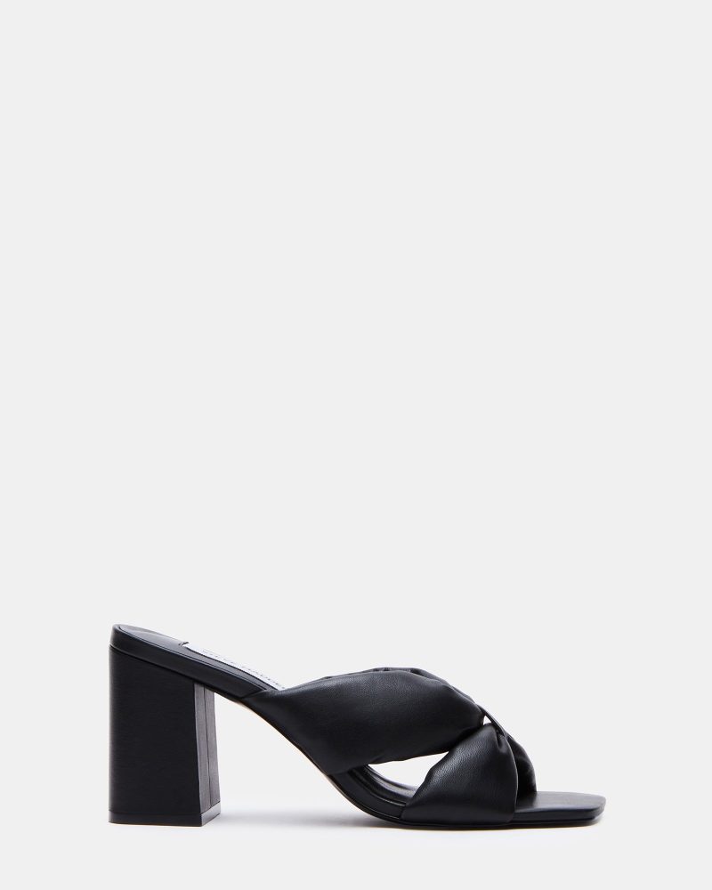 STEVEMADDEN SHOES AVI BLACK LEATHER