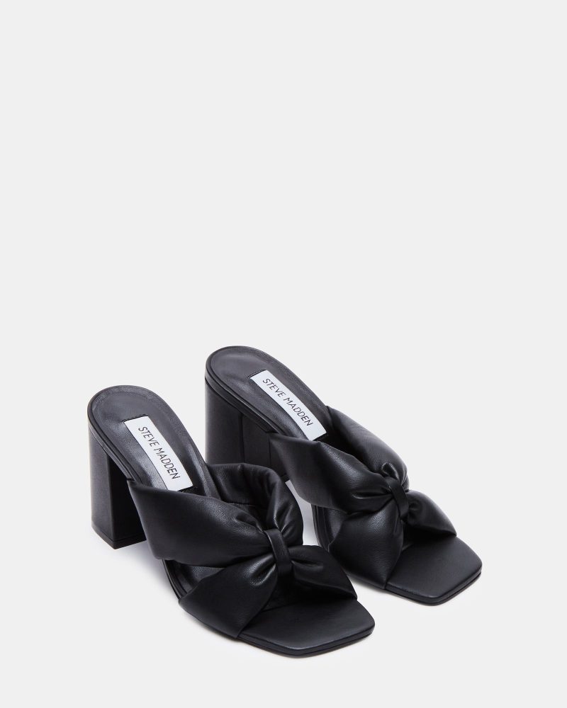 STEVEMADDEN SHOES AVI BLACK LEATHER 01