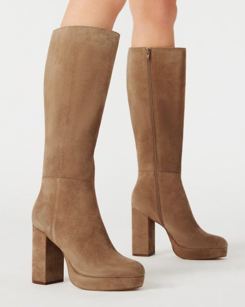 STEVEMADDEN SHOES AZURA SAND SUEDE 0878copy