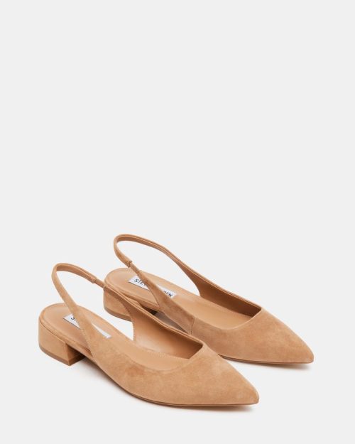 STEVEMADDEN SHOES BLAKELY CAMEL SUEDE 01