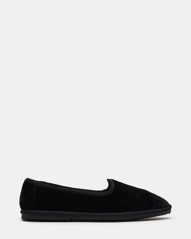 STEVEMADDEN SHOES BOCA BLACK VELVET 01