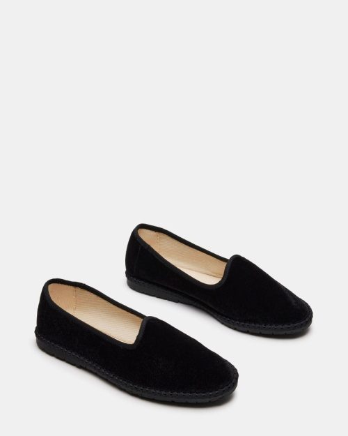 STEVEMADDEN SHOES BOCA BLACK VELVET 02