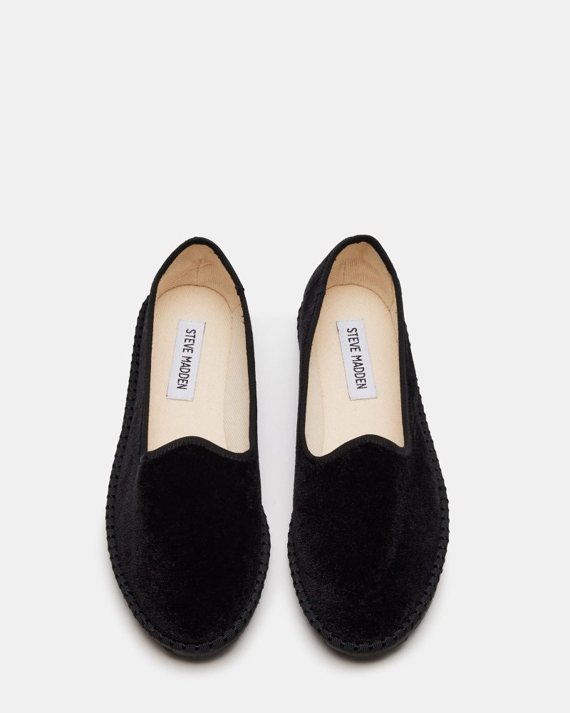 STEVEMADDEN SHOES BOCA BLACK VELVET 04