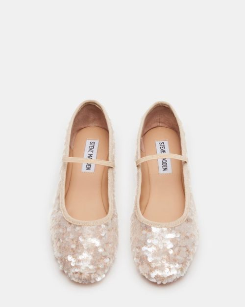 STEVEMADDEN SHOES BOUQUET CHAMPAGNE SEQUIN 04