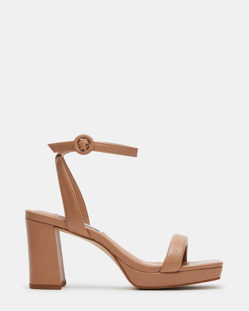 STEVEMADDEN SHOES BOWA NATURAL LEATHER 01