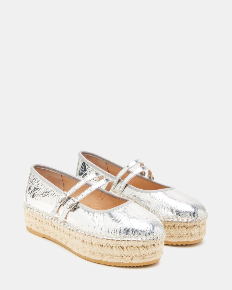 STEVEMADDEN SHOES BRINN SILVER LEATHER 01