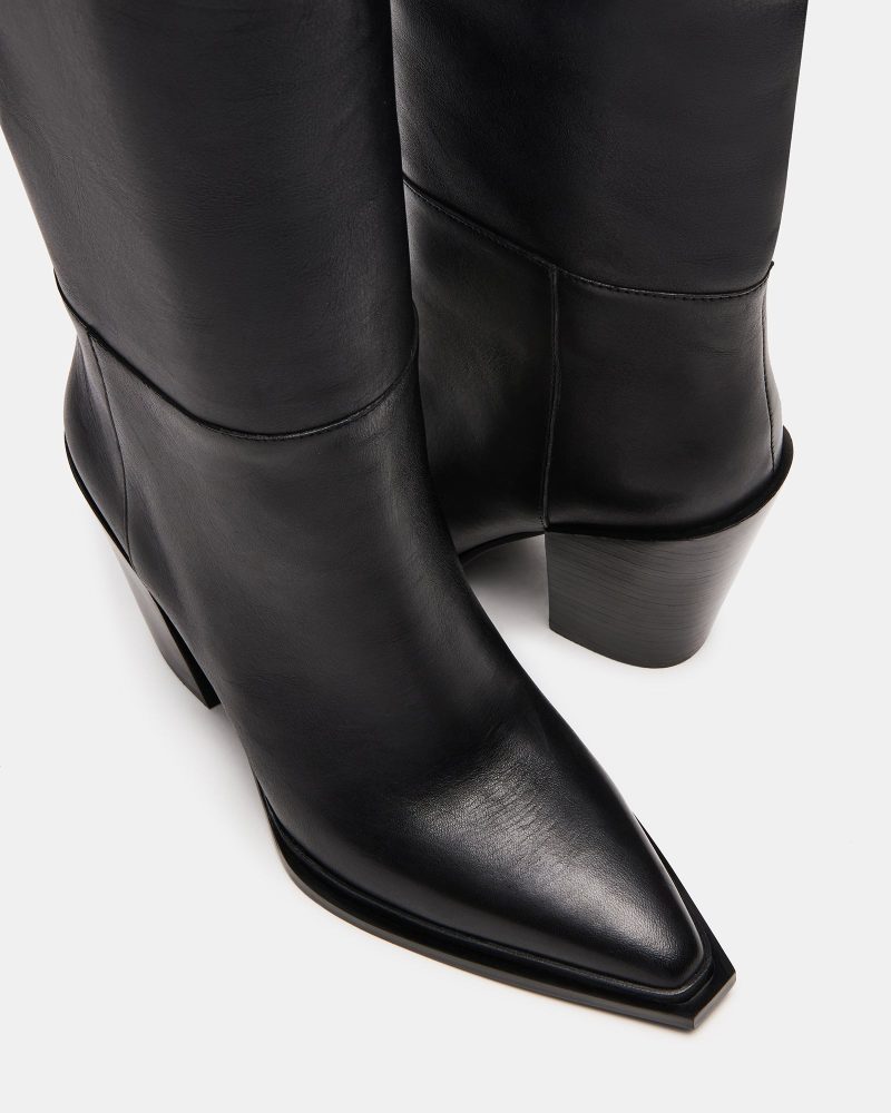 STEVEMADDEN SHOES BRONTY BLACK LEATHER 03