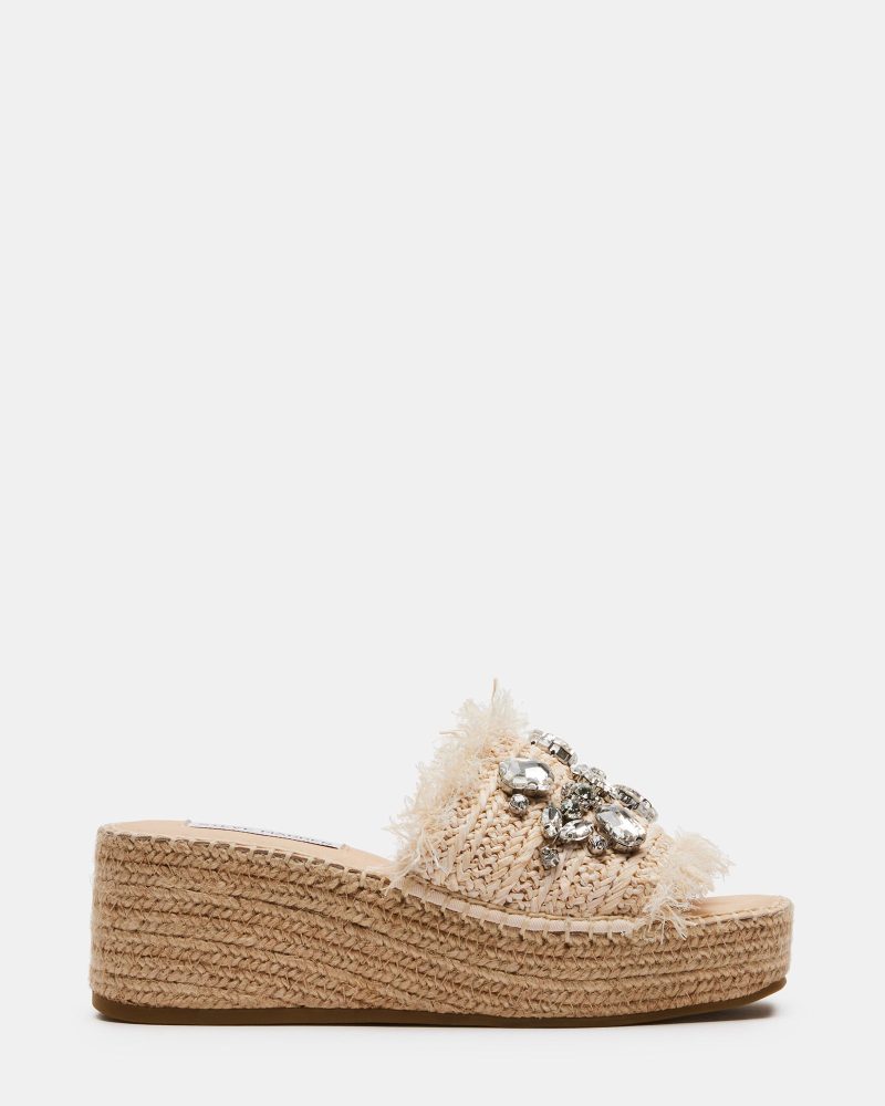 STEVEMADDEN SHOES CITRA NATURAL RAFFIA 01