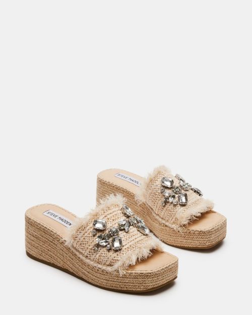 STEVEMADDEN SHOES CITRA NATURAL RAFFIA 02