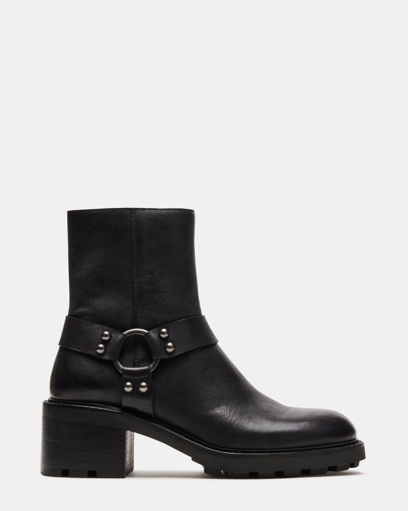 STEVEMADDEN SHOES CORDELIA BLACK LEATHER 01