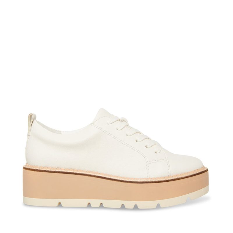 STEVEMADDEN SHOES DAWSON WHITE SIDE