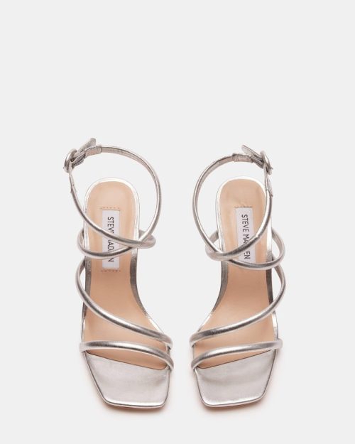 STEVEMADDEN SHOES FAE SILVER LEATHER 04