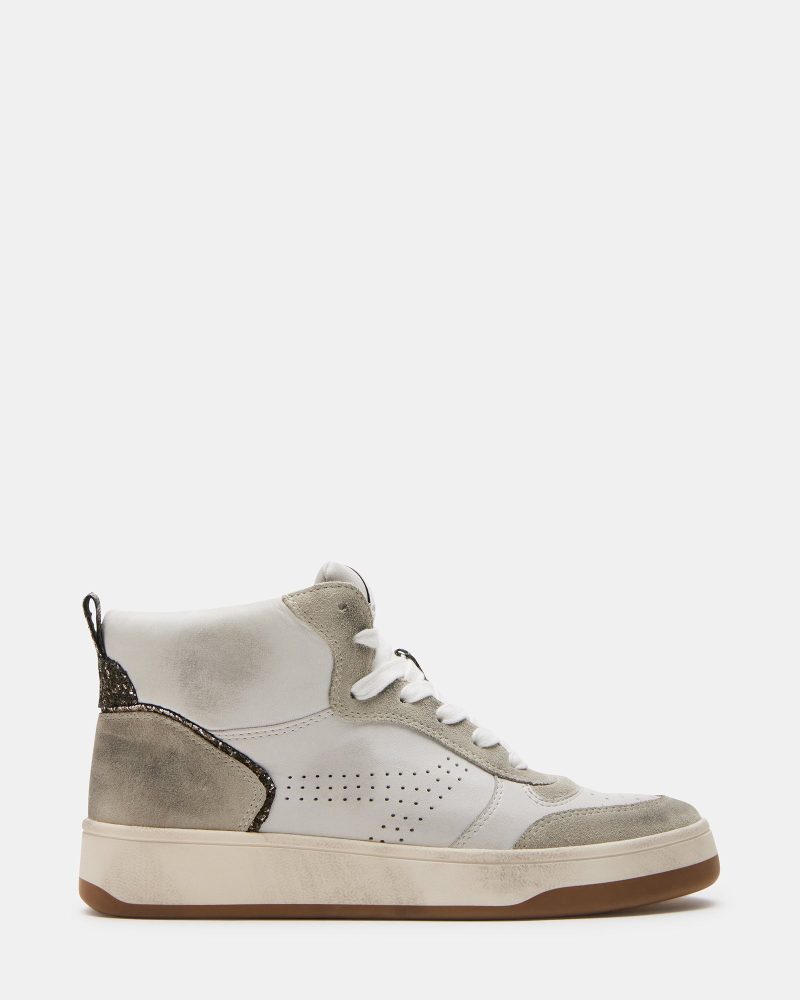 STEVEMADDEN SHOES FINNIAN WHITE LEATHER