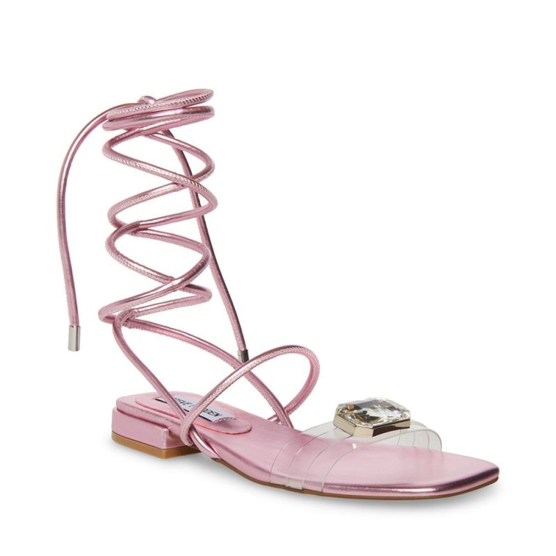 STEVEMADDEN SHOES FRANCINA PINK METALLIC