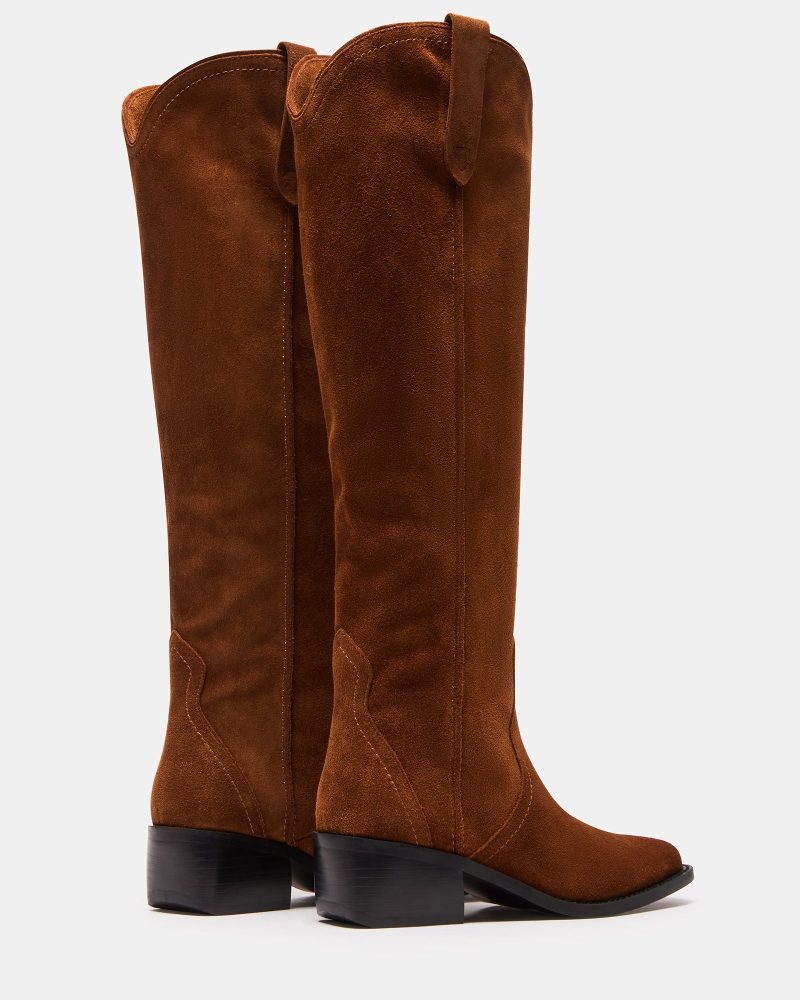 STEVEMADDEN SHOES GARVY CHESTNUT SUEDE 02