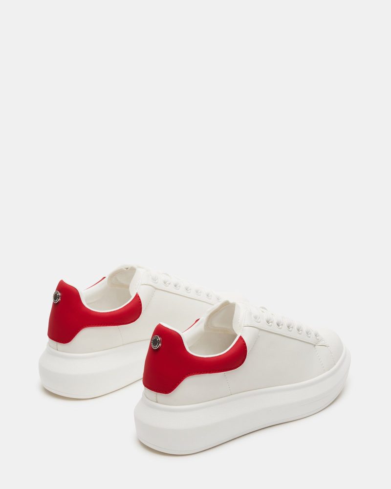 STEVEMADDEN SHOES GASP RED WHITE 03