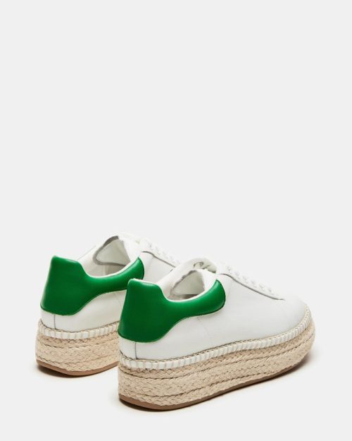 STEVEMADDEN SHOES GLANCE WHITE GREEN 02