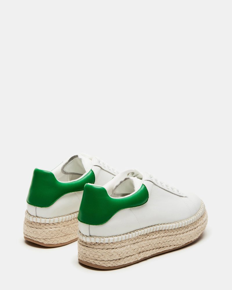 STEVEMADDEN SHOES GLANCE WHITE GREEN 02