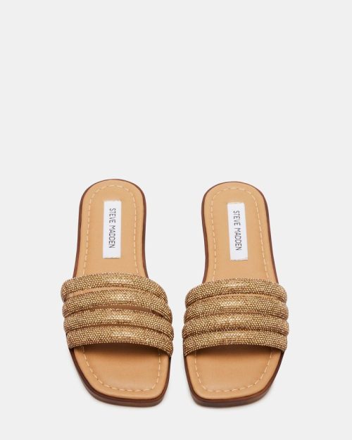 STEVEMADDEN SHOES GLITZ BRONZE 04