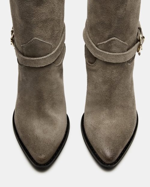 STEVEMADDEN SHOES HARDY KHAKI SUEDE 03