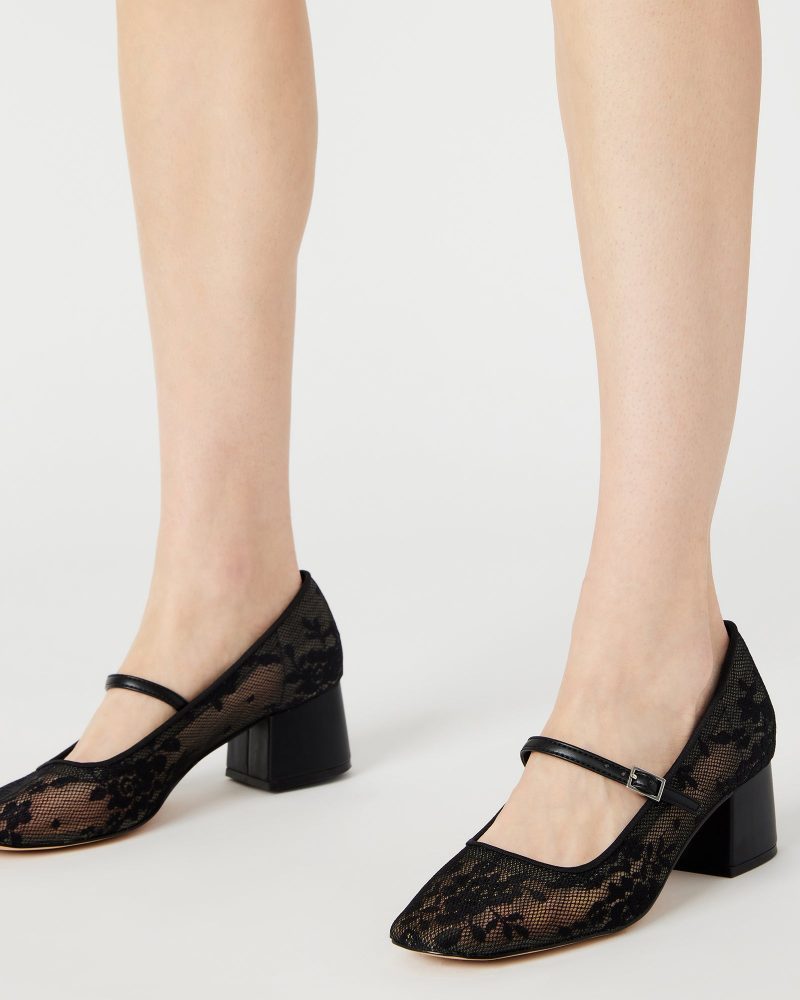 STEVEMADDEN SHOES HAWKE BLACK LACE 0262