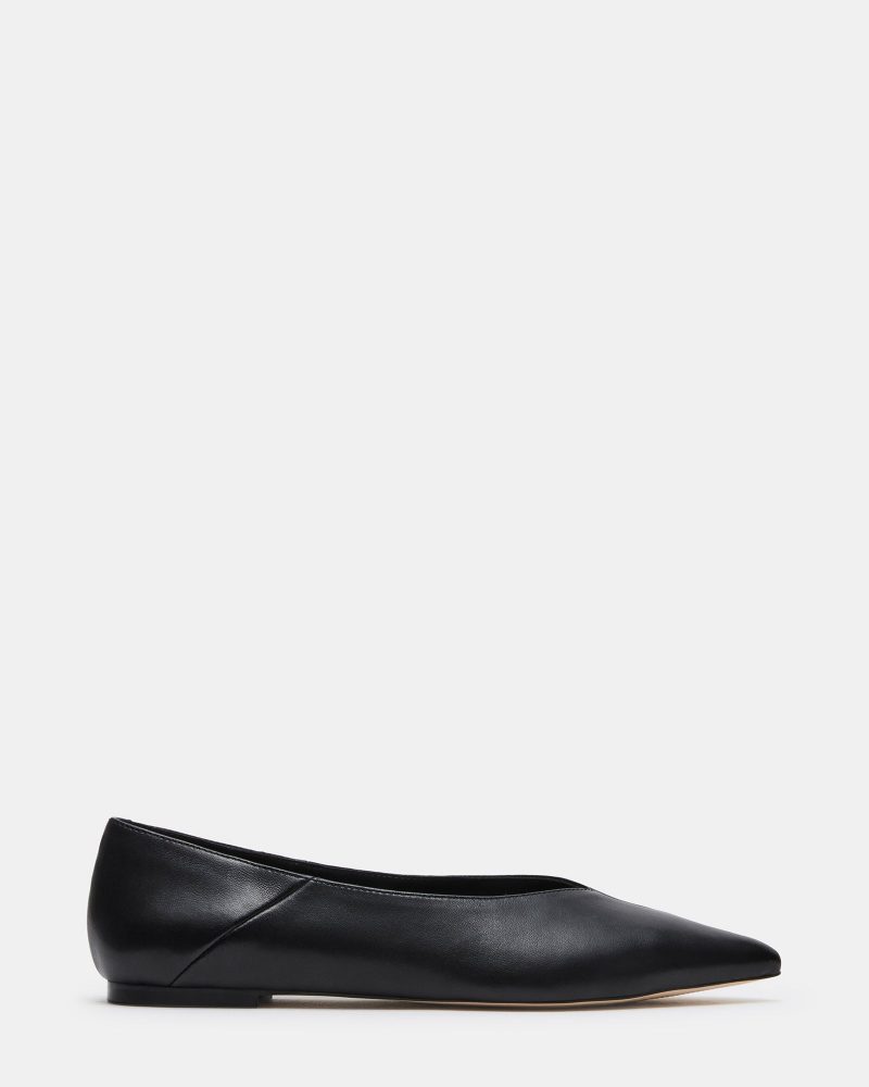 STEVEMADDEN SHOES IDALINE BLACK LEATHER 01