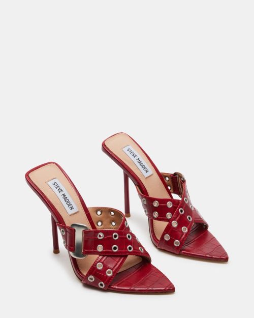 STEVEMADDEN SHOES INEZ RED CROCO 02