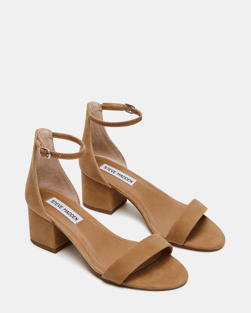 STEVEMADDEN SHOES IRENEEW TAN NUBUCK 01